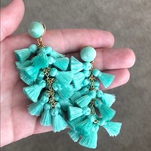 Bauble Bar tassel earrings